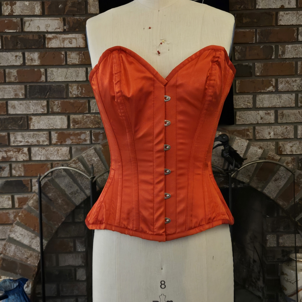 Red Overbust Corset